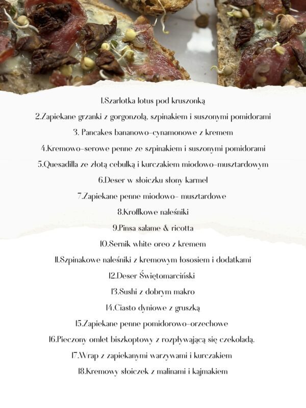 PRZEPISY NA JESIENNO-ZIMOWE PYSZNOŚCI